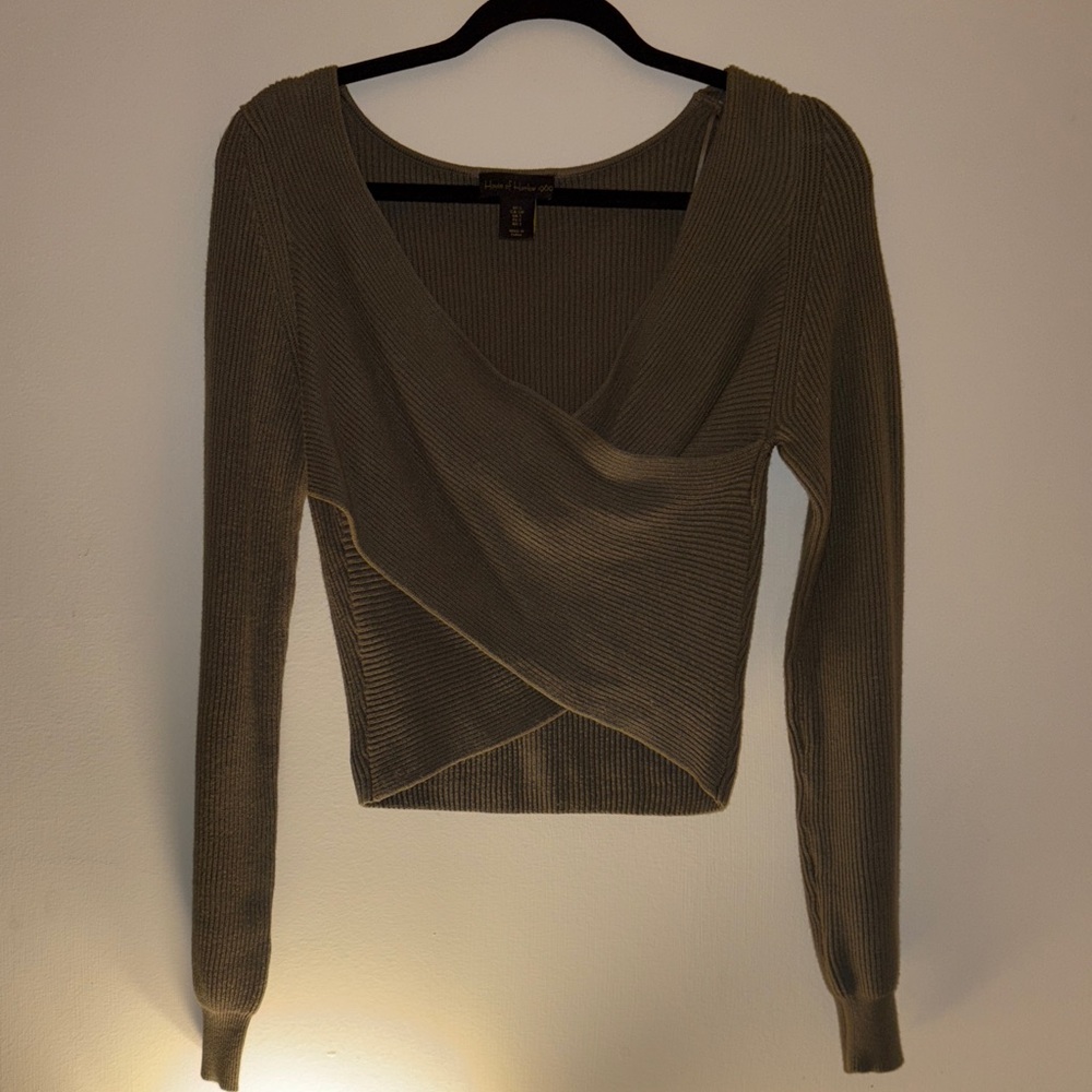 House of Harlow Cropped Sweater S